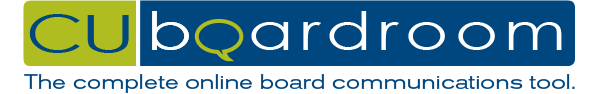 CUboardroom - the complete online board communications tool